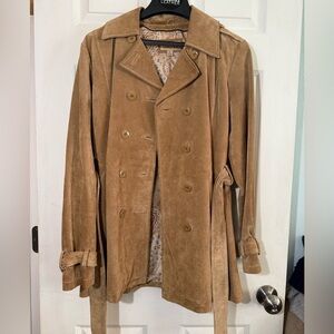 Vintage Wilsons Leather Belted Jacket Size Large